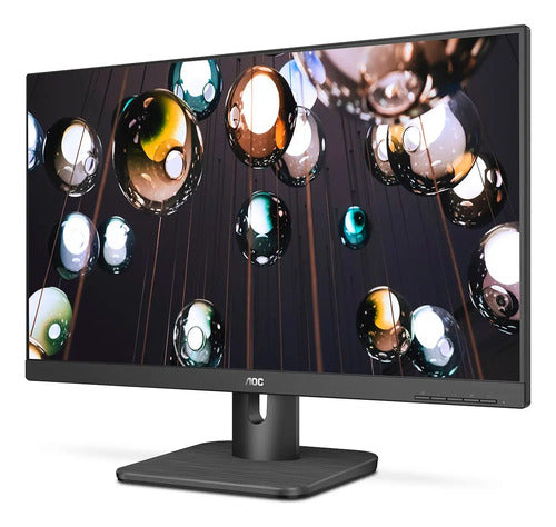 Monitor Aoc 24in Fhd 60hz 5ms Flicker Free Vesa Parlantes 2w Negro