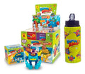 Superzings Caja 8 Superbots Coleccionables+1 Botella Serie 3