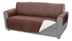 Funda Cubre Sofa  2 Cuerpos Antiderrame Protector Mascotas Marrón