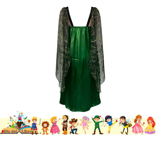 Disfraz Medusa Cuentos Infantiles Dia Del Libro Halloween Verde
