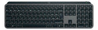 Teclado Inalambrico Logitech Mx Keys S Recargable Usb-c A A Grafito Español Latinoamérica