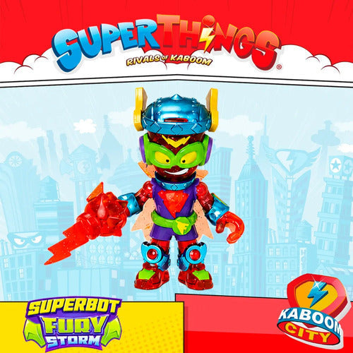 Superbot Fury Storm 1 Kazoom Kid Y 1 Superthing Especial