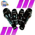 Set 2 Rodilleras + Coderas Articuladas Axo Negro Único