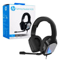 Audifonos Alambricos Hp H220 Gaming Jack 3.5mm Microfono Led Negro