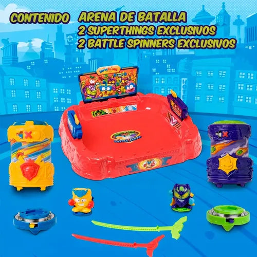 Superzings Arena Batalla + 2 Superzings /spinners Exclusivos