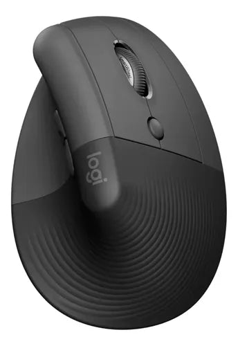 Mouse Vertical Logitech Lift Bluetooth Ergonomico 6 Botones Grafito