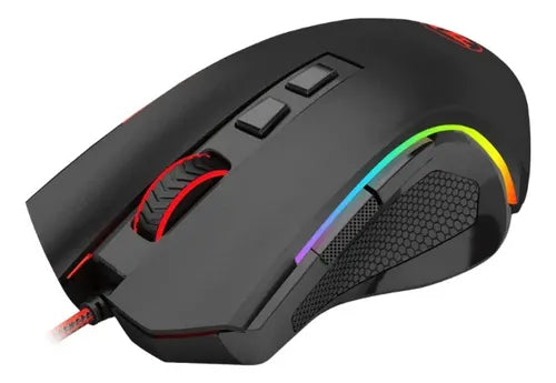 Mouse Gamer Redragon Griffin M607 600-7.200 Dpi 7 Botones Negro