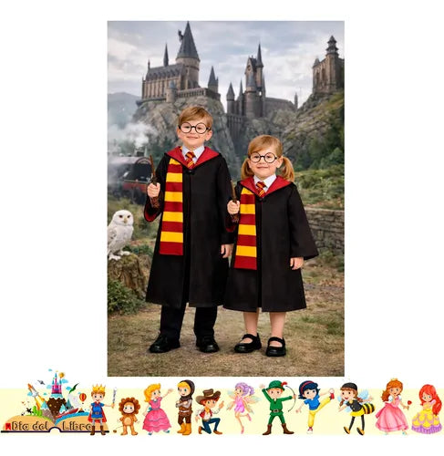 Trajes Disfraces Cuentos Infantiles Dia Del Libro Halloween Harry Potter