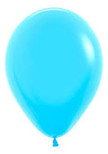 Globo Liso 23cm #9 Bolsa 50uds Los Colores - Cotillon Color Celeste