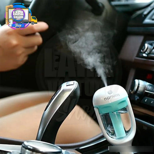 Difusor De Aroma Para Auto Humificador Con Colores Full Blanco