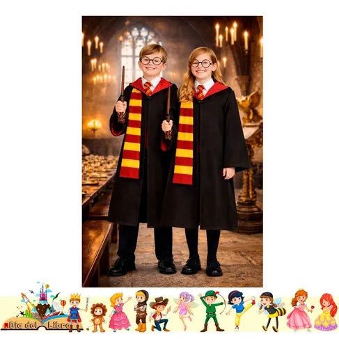 Trajes Disfraces Cuentos Infantiles Dia Del Libro Halloween Harry Potter 10-12
