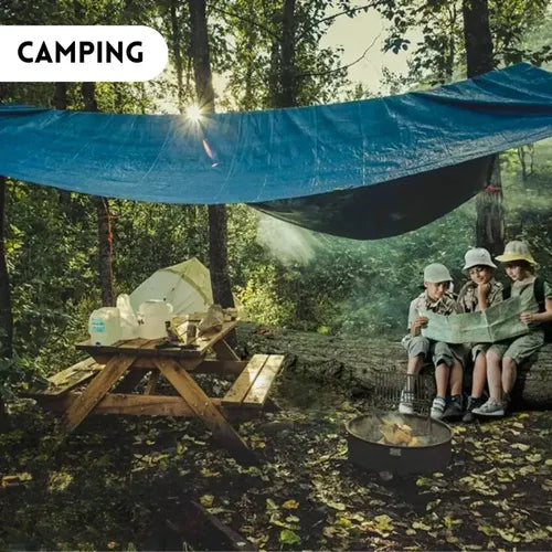 Carpa Funda Lona Cobertor Impermeable 4x5 Metros Multiusos