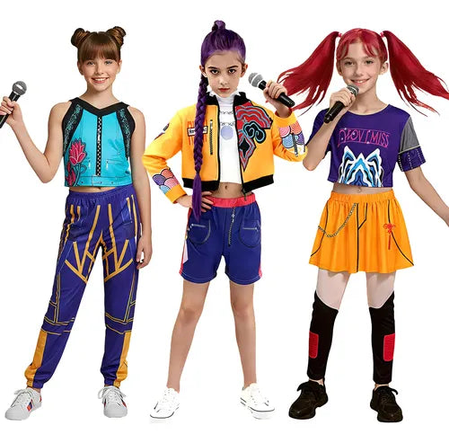 Traje Disfraz  Rumi Mira Zoey Guerreras K-pop  Demon Hunter  Zoey