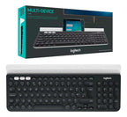 Teclado Inalambrico Logitech K780 Multidispositivos Español Negro/blanco Español Latinoamérica