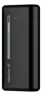 Bateria Externa Portatil Power Bank Master-g 20.000mah 10w Negro