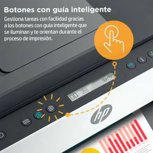 Impresora Hp Multifuncional Smart Tank 750 Wifi Usb Duplex Blanco