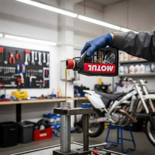 Aceite Motul Fork Oil Factory Line 2.5w 100% Sintético