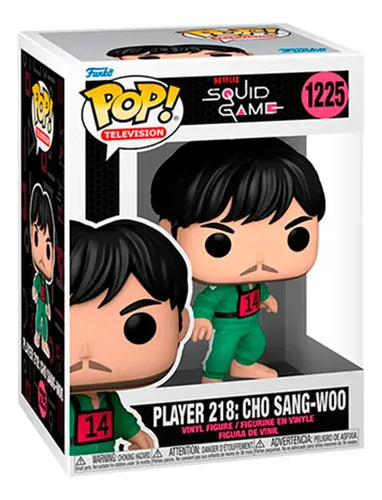 Figura Funko Pop Tv  Squid Game Jugador 218 Sang-woo 1225