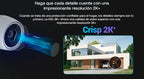 Camara Wifi Ip Ezviz H3c 2k+ Colorvu Exterior Ip67 Microsd Blanco