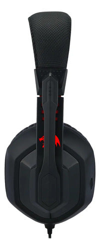 Kit Gamer Redragon Teclado Mouse Y Audifonos S101 Combo 4en1 Negro