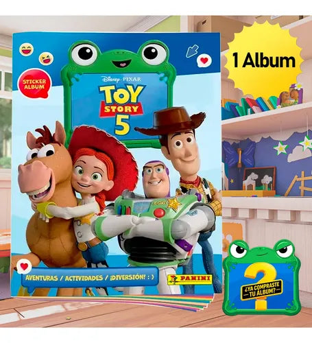 Album Tapa Blanda Toy Story 5 Original Panini Nuevo 2026
