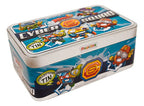 Pack 8 Caja Metalica Porta Superzings Especiales Cyber Squad