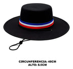 Sombrero Huaso Baile Cueca Niños Tradicion Fechas Patrias Negro Infantil 48cm