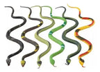 Pack 6 Serpientes De Gomas 70cm Sorpresa Bromas Surtidas Surtido