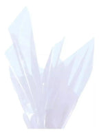 50 Papel Celofan Transparente Pliego 70x100cm  Transparente