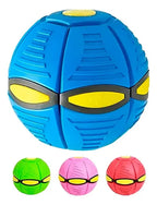 Pelota Frisbee Platillo Led Juguete Portatil Niños Mascotas Varios (azul, Verde, Rosa, Rojo)