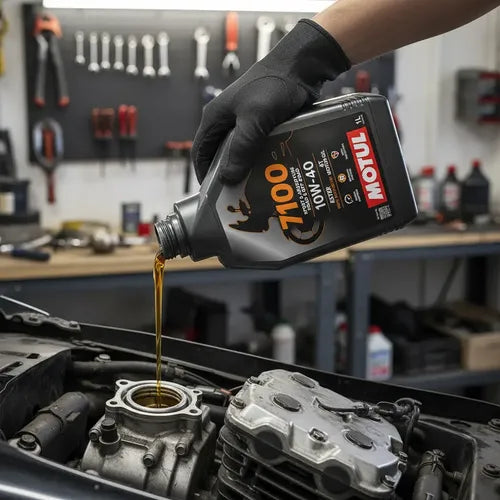 Aceite Motul 7100 10w40 1l Aceite Motor 4t Sintetico Motos