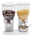 Dispensador Doble Cereales Frutos Secos Almacén Granos Dulce