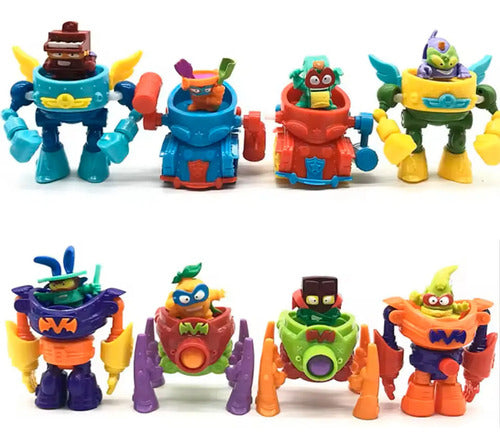 Superzings Serie 3 Original 4 Superbot Figuras Coleccionable