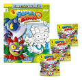 Superzings Pack Libro Para Colorear + 3 Sobres Serie 3