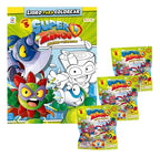 Superzings Pack Libro Para Colorear + 3 Sobres Serie 3