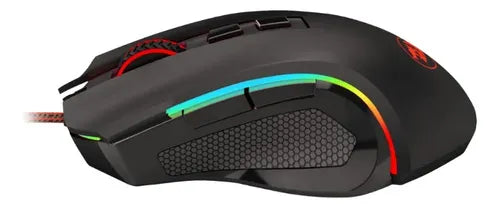 Mouse Gamer Redragon Griffin M607 600-7.200 Dpi 7 Botones Negro