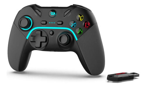 Joystick Gamepad Redragon Harrow Pro G808 Inalambrico Ps3 Pc Negro