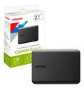 Disco Duro Externo Toshiba 2tb Canvio Basics A5 Hdtb520xk3aa Negro