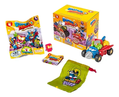 Superzings Serie 4 Original Starter Pack Comic Coleccionable