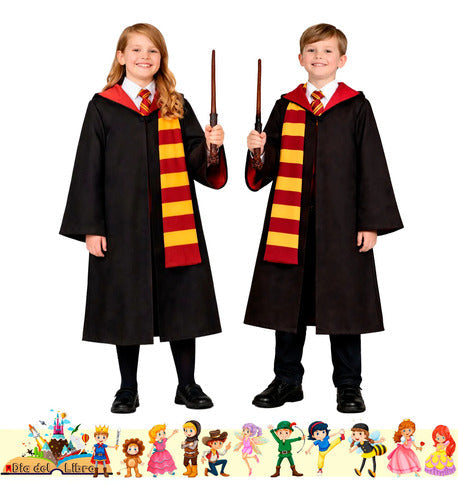Trajes Disfraces Cuentos Infantiles Dia Del Libro Halloween Gryffindor 7-9