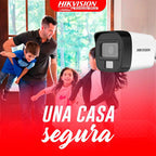 Camara De Seguridad Analoga Bala Hikvision Luz Inteligente Blanco
