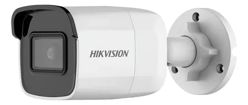 Camara Ip Bala Exir Hikvision Hd 2mp Microsd 256gb Ip67 Blanco