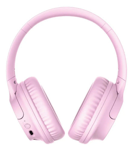 Audifono Inalambricos Blik Soul250 Bluetooth 5.4 Bateria 20h Rosa