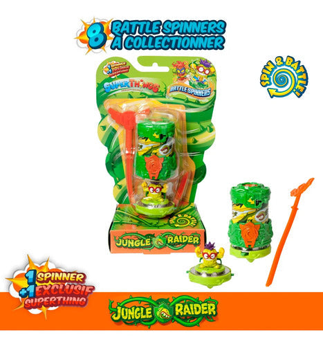 Superzings Battle Spinners 1 Blister Exclusivo + 1 Spinner