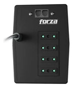 Ups Interactiva Forza Nt-752c 750va/375w 220v 4 Salidas Led Negro