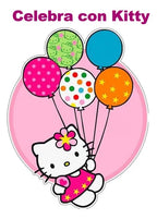 6 Vasos Cumpleaños Hello Kitty Fiesta Celebracion Desechable Rosa