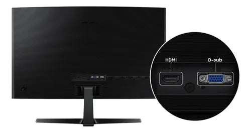 Monitor Curvo Samsung Essential S3 24in Fhd 100hz 4ms Vesa Negro