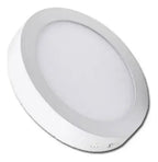 Pack 4 Focos Sobrepuestos Panel Led Lampara Redondo 18w Blanco