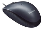 Mouse Alambrico Usb Logitech M90 Negro