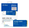 Disco Solido Ssd Interno Wdblue Sn570 250gb M.2 2280 Pcie3.0 Azul